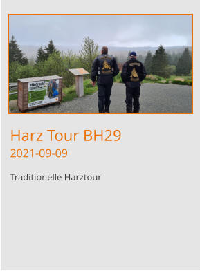 Harz Tour BH292021-09-09 Traditionelle Harztour